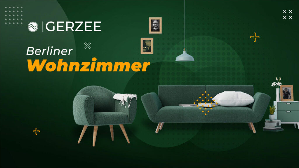 BERLINER WOHNZIMMER mit GERZEE