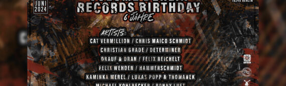 LIVE Evox – 6 JAHRE VOLUME BERLIN RECORDS