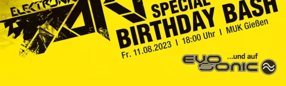 LIVE Evox Electronic Art Birthday Bash@ MuK Giessen